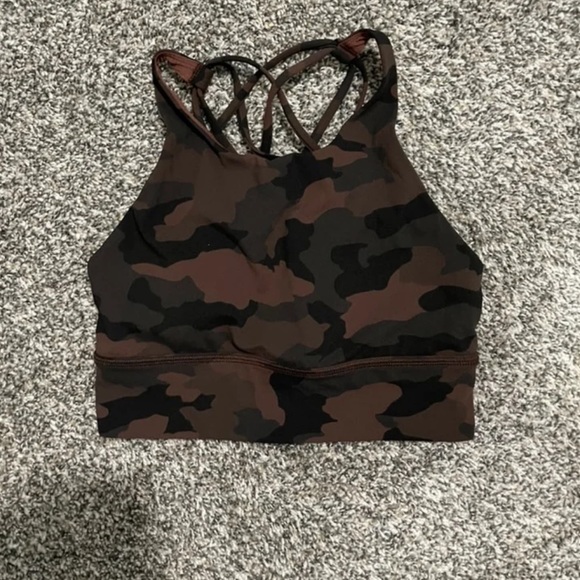 lululemon athletica Other - Lululemon Athletica Free To Be Wild High Neck Camo size 6